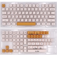 Keypro นมน้ำผึ้ง140คีย์ Dye Subbed Keycap ญี่ปุ่น Radical สำหรับคีย์บอร์ด USB แบบมีสาย Cherry MX Swi
