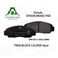 Honda Spoon Caliper Brake pad TWIN BLOCK CALIPER FBL Brake Pad