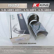 KING Bearing ISUZU 5.8L 6BB1 6BD1 6.1L 6BF1 6.5L 6BG1 Diesel N.A Turbo for FRR FSR FTR FVR FVM FVZ F