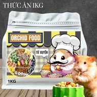 1KG Thức Ăn Hamster Orchid Cao Cấp Tứ Xuyên Hạt Nhỏ Bổ Sung Bữa Ăn Dinh Dưỡng Hằng Ngày