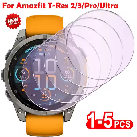 Tempered Glass For Amazfit T-rex 3 2 Ultra Pro 9H Hardness HD Clear Film Screen Protector For Amazfi
