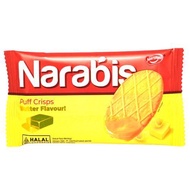 [21 Grams] Narabis Puff Crips Butter Flavor / Coconut Latte 21 gr
