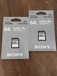 Sony SF-E64A SDXC UHS-II 64GB 記憶卡
