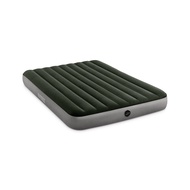 INTEX 經典雙人加大(fiber-tech)充氣床墊(綠絨)-寬152cm 15010052(64109)