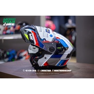 MT Helmet Atom2 SV Model Bast Gloss Pearl White Pattern