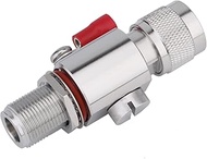 Coaxial N Type Lightning Arrestor 0 to 6 GHz (N-Male/N-Female) 50ohm, Protects 3G,4G,LTE, GPS,2.4GHz