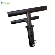 [Predolo] Tibialis Bar with Foam Handles Sturdy Lower Leg Muscle Heavy-Duty Fitness Equipment for Ru
