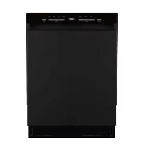 24 Premium Hybrid Tub Dishwasher - UltraWash MoreSpace Adjustable Rack High Temp SmartWash - 12 Plac