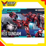 Gundam Assembly Model HG GQ 1/144 Red Gundam by Bandai Japan