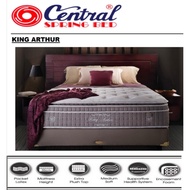 Springbed Central Bed Set King Arthur Spring Latex Plustop