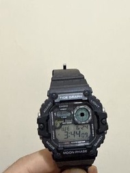 CASIO TIDE GRAPH 月相潛水錶Casio WS-1700H-1A
