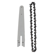 THA~6 Inch Chains Replacement And 6 Inch Chainsaw Guide Plate For Electric Saw Parts Wood Cutting Accessories