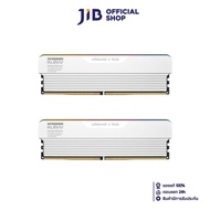 32GB (16GBx2) DDR5 6400MHz RAM (หน่วยความจำ) KLEVV URBANE V RGB (WHITE) (KD5AGUA80-64A320M)