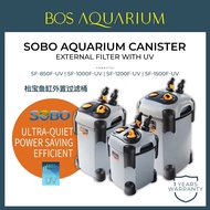 SOBO Aquarium Canister Filter Pump wt UV SF-850F-UV/SF-1000F-UV/SF-1200F-UV/SF-1500F-UV Fish tank Fi