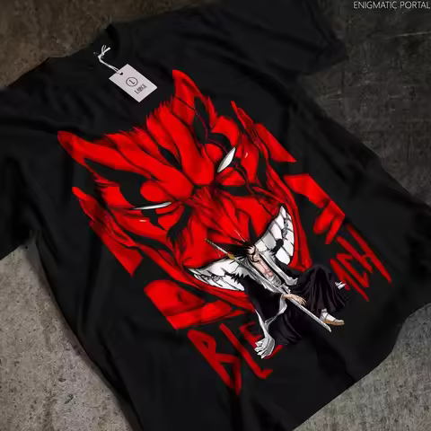 Kenpachi Zaraki Bleach anime Shirt, Ichigo Kurosaki, Soul Society
