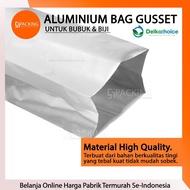 Cod Available Aluminum Bag Gusset Central Sealing Plastic Food Packaging Powder Seeds Snack Drink St