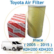 (100% Original) Toyota Air Filter Hiace KDH200 KDH202 ( 2005 ~ 2015 ) AIR FILTER 17801-30050