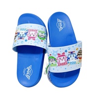 Rescue Team Deformed Police Car POLI Children's Shoes Waterproof Sports Slippers Casual [POKS21006] 