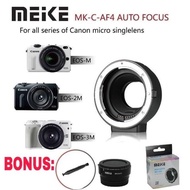 - Meike Auto AF Canon EF EF-S Mount Lens to EOS M EF-M Adapter
