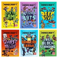 Minecraft Woodsword Chronicles: The Complete Series 6 Books Set English book for kids 6-10 yrs