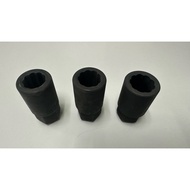 Heavy Duty Impact Remover Socket Damaged Bolt Remover Socket 17mm,19mm &21mm