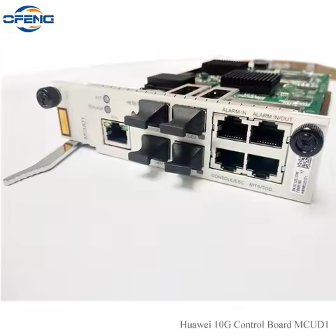 100% Original MCUD1 10G Mainboard Control Board with 2-port GE and 2-port GE/10GE Optical Uplink for