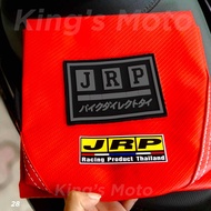 HONDA WAVE 110 ORIGINAL JRP SEAT COVER RED EDITION Rubber Logo with Sticker jrp red