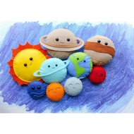 Educational toys for children solar system educational toys solar system planet flannel