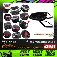 GIVI YAMAHA LC135 V2,V3,V4,V5,V6,V7 MV MONORACK ADVANCE RACK