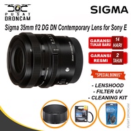 Sigma 35mm f2 DG DN Contemporary Lens for Sony E Mount Full Frame