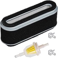 HIFROM Air Filter Combo & Pre Filter Cleaner Fuel Filter Clamps Compatible with Kawasaki FB460V 1101