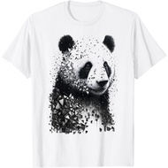 Panda T-shirt Art Print Panda Animal Lovers