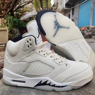 Air Jordan 5 Retro Metallic White 136027-130 Running Shoes 2015 D0RU