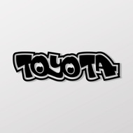 TOYOTA/HHP/Car Sticker SunBrother Sun Brothers 3M Reflective Waterproof Car