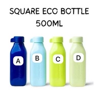 TUPPERWARE SQUARE ECO BOTTLE 500ml (1pcs)