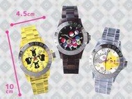 Pikachu Pokémon 比卡超銀色手錶