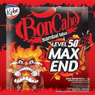 Boncabe Sambal Tabur Level 50 Sachet Packaging Contents 12 @ 3gram