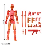 3D Printed Action Figure Titan 13 Action Figure Articulate Movable Dummy Doll Diy Assembly Toy for S