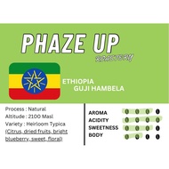 [FILTER ROAST COFFEE] Ethiopia Guji Hambela Fresh Roasted Coffee 100% Arabica Coffee bean/ Powder Ko