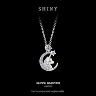 2025 Benming Year Fashion Light Luxury Niche Design High-End Feeling Clavicle Chain Immediate Succes