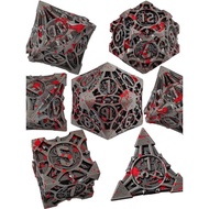 Metal coc Running Group dice dnd Dungeons and Dragons Multi-faceted rpg dice dice Cthulhu d20 Board 