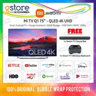 [Mi TV] Xiaomi Mi TV Q1 75 Inch - Smart Android TV (QLED 4K Display, 120Hz MEMC, Built-in Google Pla