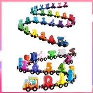 Magnetic Wooden Alphabet Train ABC Letter Train Toy Kids Montessori Educational Kereta Abjad Magnet