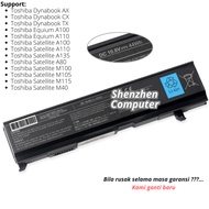 Baterai Toshiba Dynabook AX CX TX Satellite A100 A110 A135 A80 M100 M105 M115 M40 battery