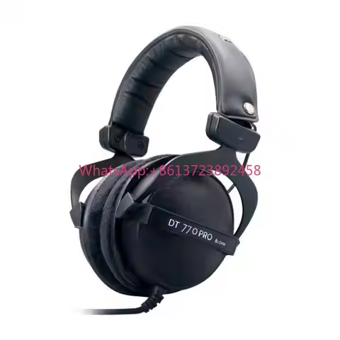 DT770 PRO Professional Studio Headphones Closed Back Monitoring Earphones 80/250ohm for Recording Mi