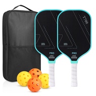 [SG stock Fast Shipping]Pickleball paddle Professional Pickleball Paddle Set – T700 Carbon Fiber & F