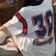 T TF Family Zhang Ji Same Style Clothes American Style Preppy Style Women Summer Short-Sleeved T-Shi