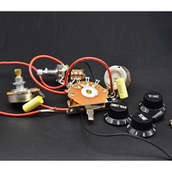 CY-High end guitar circuit assembly with increased single cutting 1 volume 2 tones and 5 levels of m
