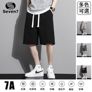 Casual Shorts Men's Wicking Work Sports 5-Point Five-Point Pants Loose Ice Silk Nylon 5-Point