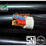 SNI CENTRAL CABLE NYYHY 4x6 Sqmm 450/750V (Flexible 4x6mm strandedkabel listrik)